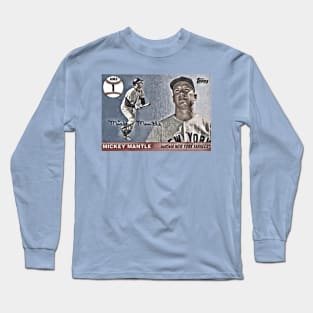 Mickey Mantle: Circa 1957 Flashback Champs Long Sleeve T-Shirt